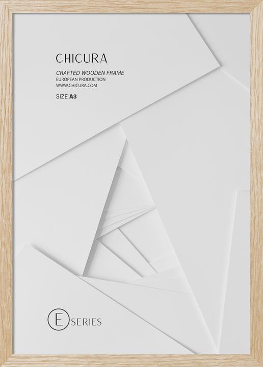 Actual product image ChiCura Holzrahmen - Glas (A3)