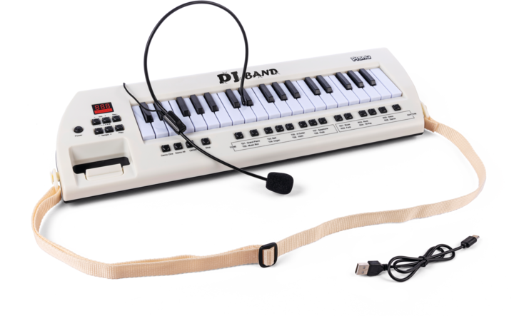 Immagine prodotto DJ Band Tastiera a 37 tasti con cuffie (71142)