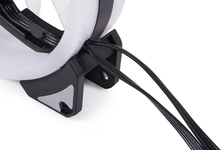 Image du produit Alphacool Cyclone de glace Aurora LUX Digital RGB (92x92x25mm) (92 mm, 1x)