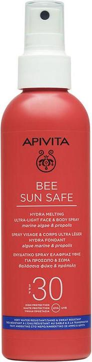 Actual product image Apivita Bee Sun Safe (Sun spray, SPF 30, 200 ml)