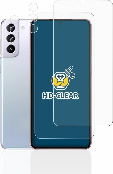 Actual product image BROTECT Screen Protector Clear (2 Piece, Samsung Galaxy S21 5G)
