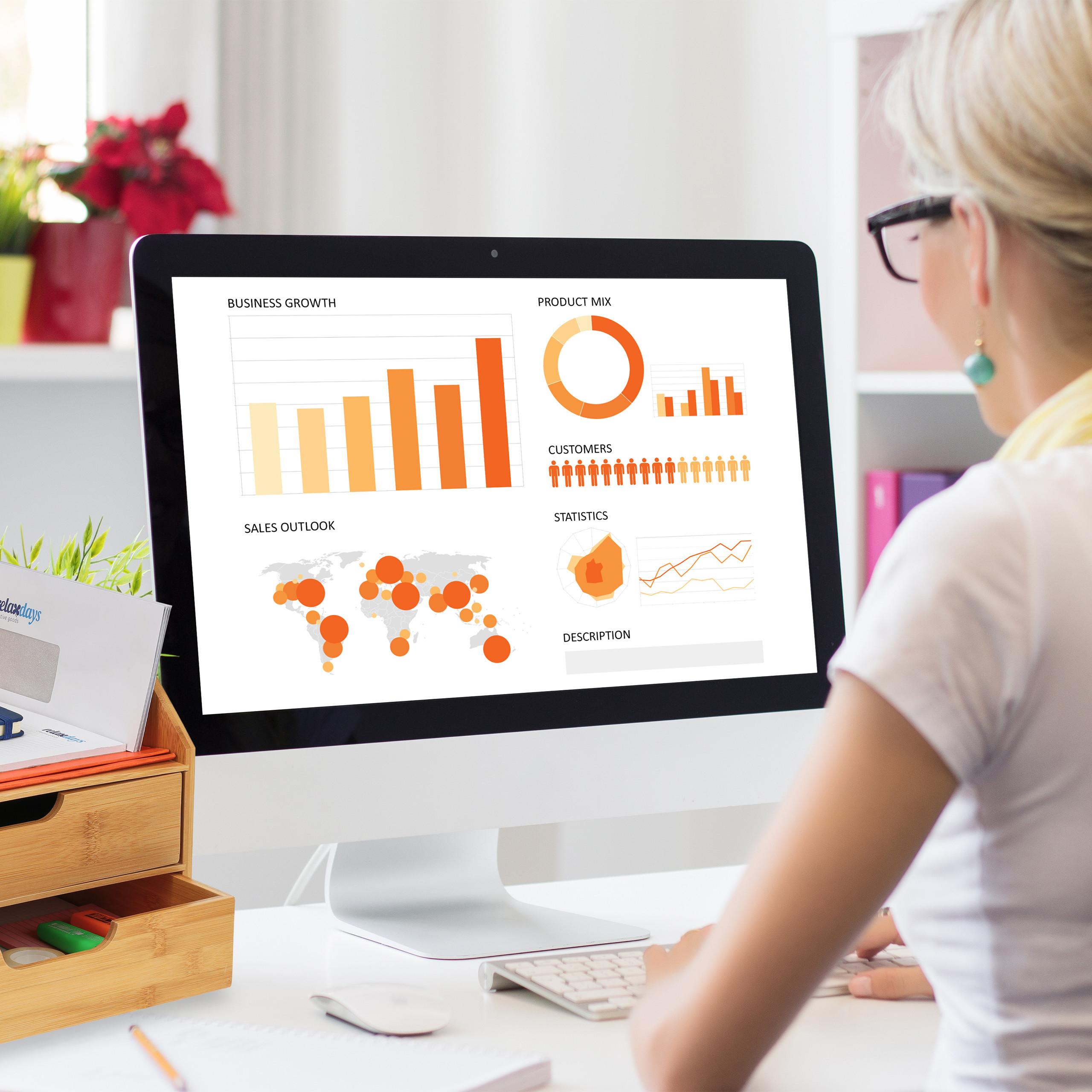 Thumbnail - Relaxdays, Dokumentenablage, Schreibtisch Organizer (A4)