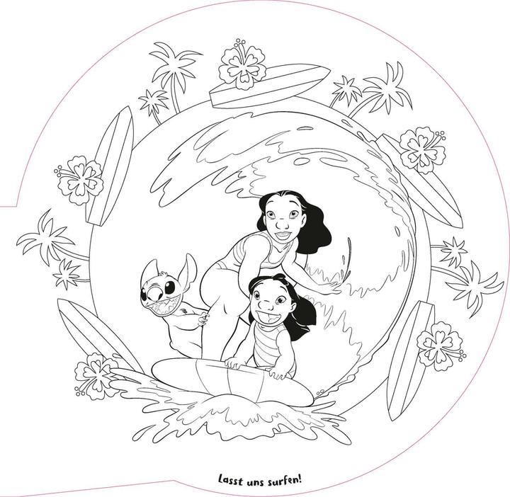 Image du produit Disney Kreative Beschäftigung: Stitch: Mandala-Malspass