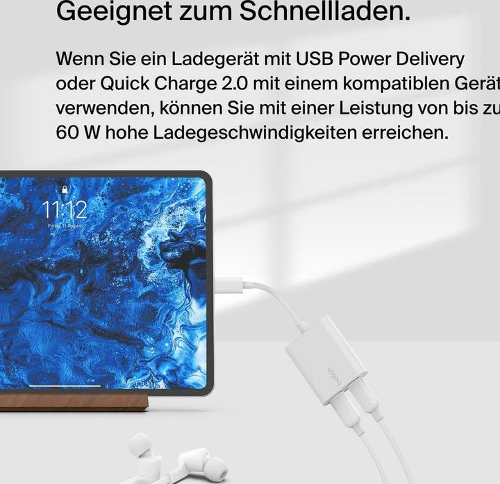Actual product image Belkin Charge Adapter (USB Type C, USB Type C)