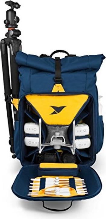 Image du produit Torvol Sac à dos aventure drone tout-en-un modulaire avec compartiment rigide et accessoires (Sac à dos pour drone)