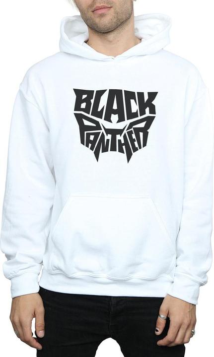 Immagine prodotto Felpa con cappuccio con scritta Black Panther Uomo (3XL)