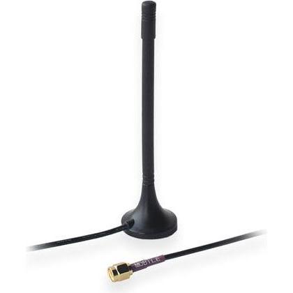 Teltonika Antenna LTE Antenna 2 DBI di tipo magnetico con cavo da 3 m connettore SMA (4G), Antenna WiFi