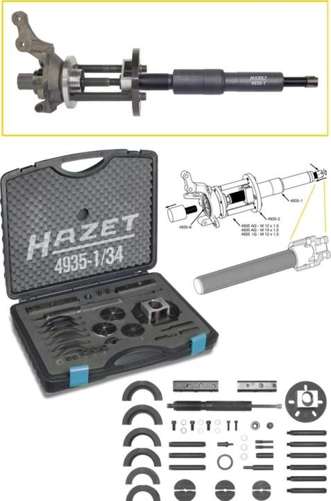 Actual product image HAZET Tension bolt M x