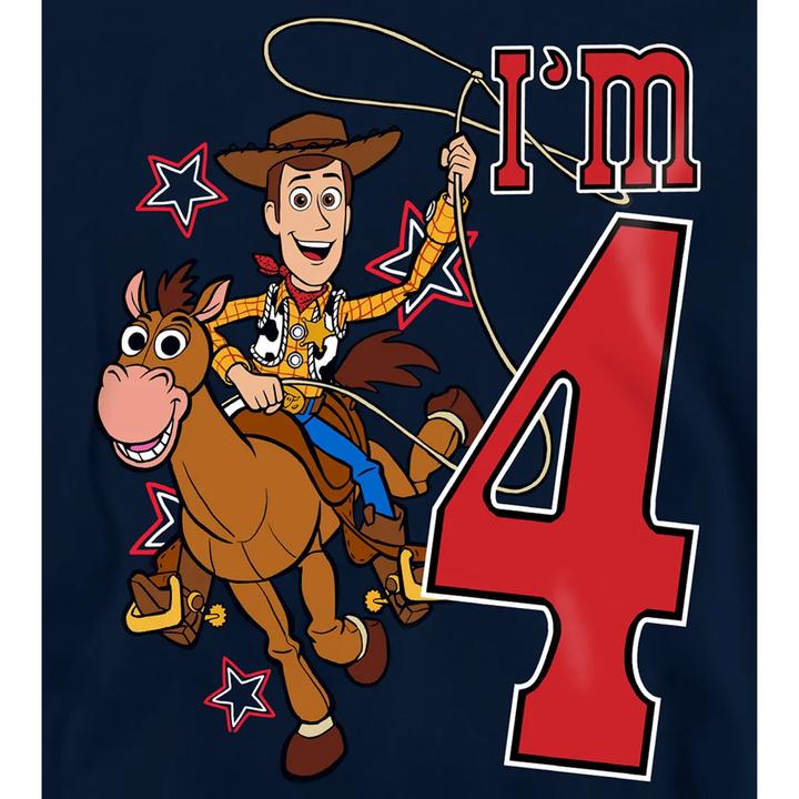 Produktbild Toy Story I'm 4 Kapuzenpullover Geburtstag (116)