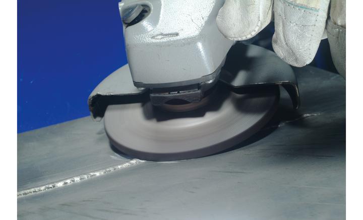 Actual product image Pferd SG ALU rough grinding wheel D180xS7.2mm cranked aluminium bore 22.23 mm (Corundum)