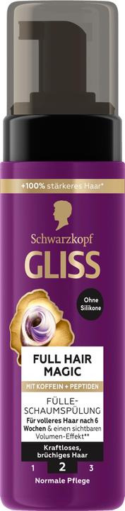 Produktbild Gliss Schaum-Spülung Full Hair Magic (200 ml)