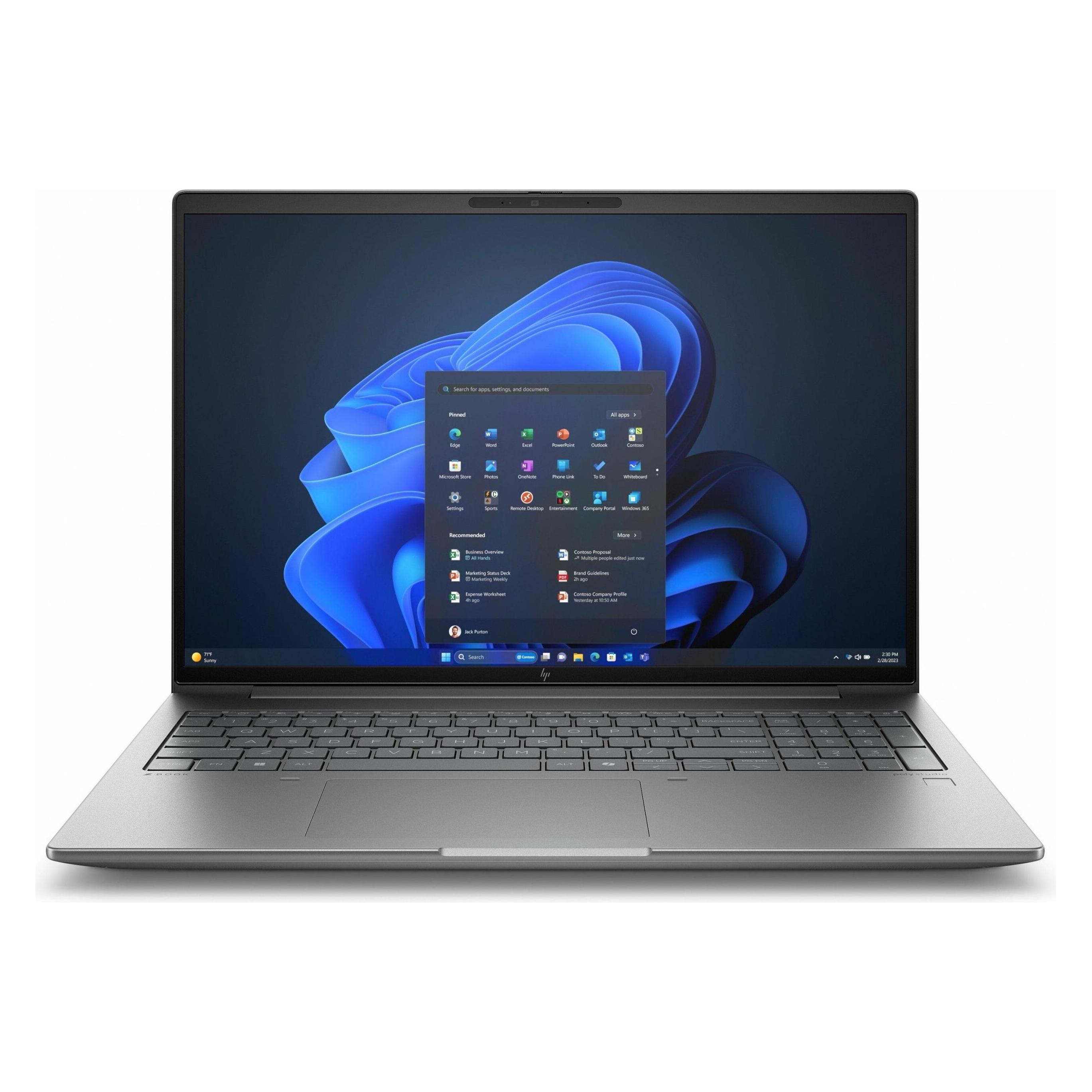 HP ZBook Power G11 (16", 1000 GB, 64 GB, DE, AMD Ryzen 9 8945HS), Notebook, Grau