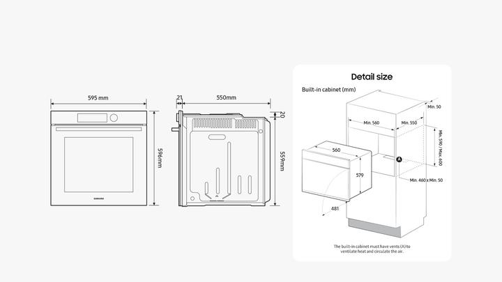 Actual product image Samsung NV7B4450VAK