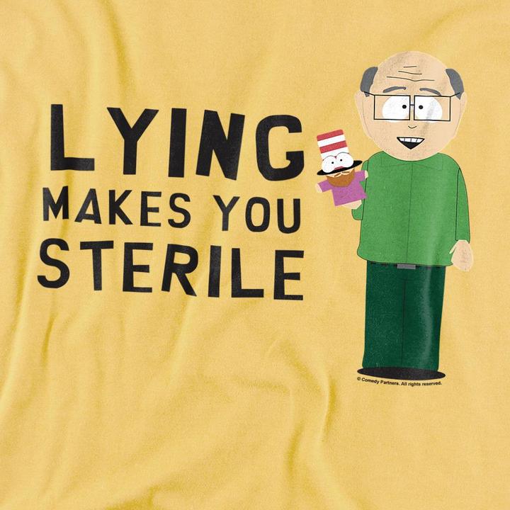 Actual product image Ubisoft Unisex Adult Lying Makes You Sterile T-Shirt (3XL)
