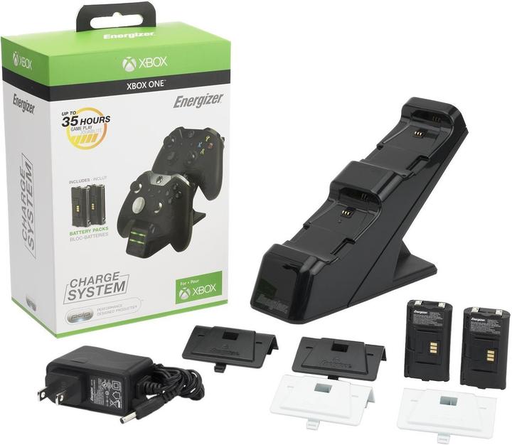 Actual product image Energizer Charging system (Xbox One X, Xbox Series X, Xbox One S, Xbox Series S)