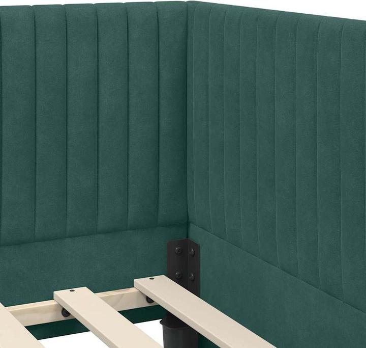 Actual product image vidaXL Samtbettgestell