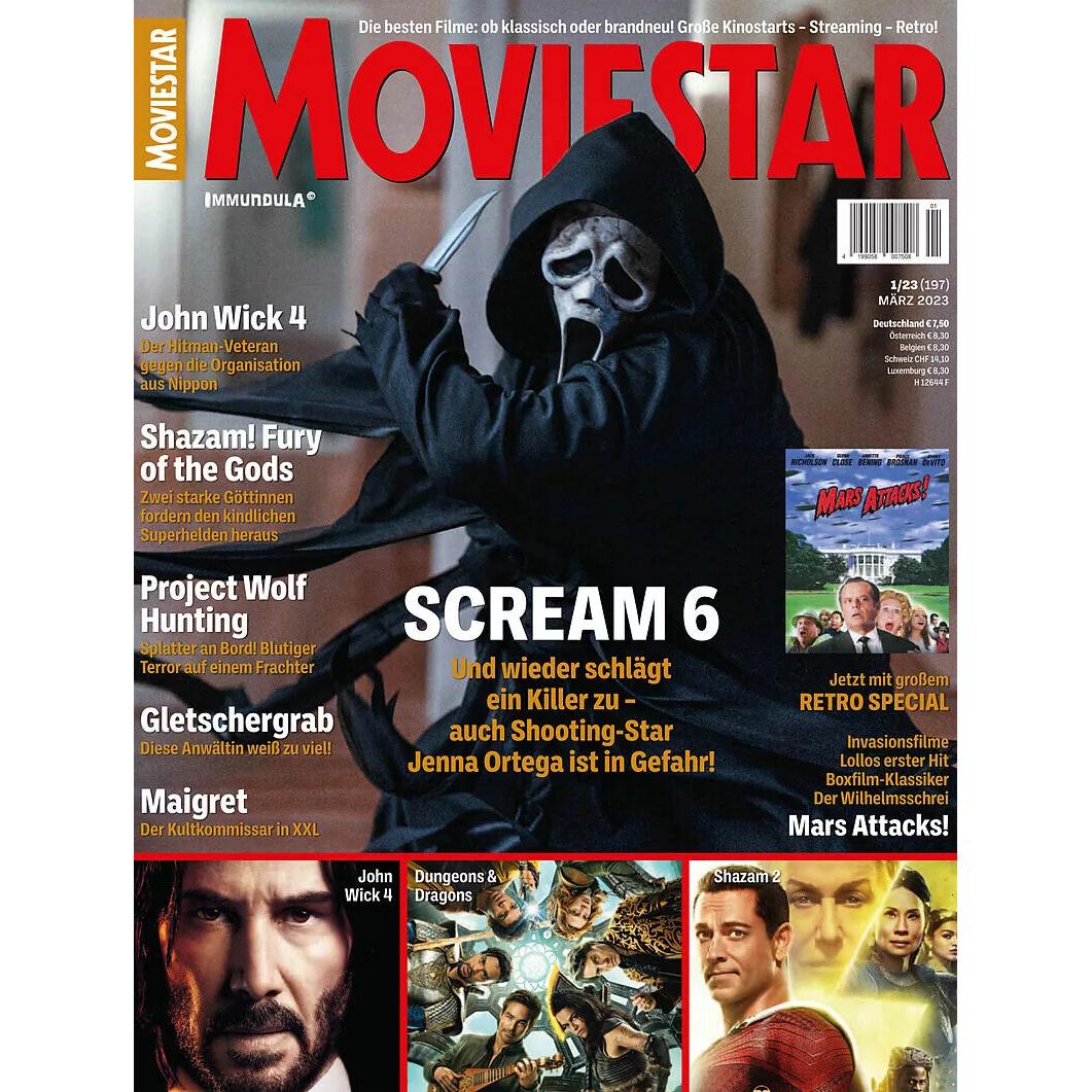 Thumbnail - MOVIESTAR. Ausgabe März 2023 (#197), Sachbücher von Björn Sülter, Peter Osteried