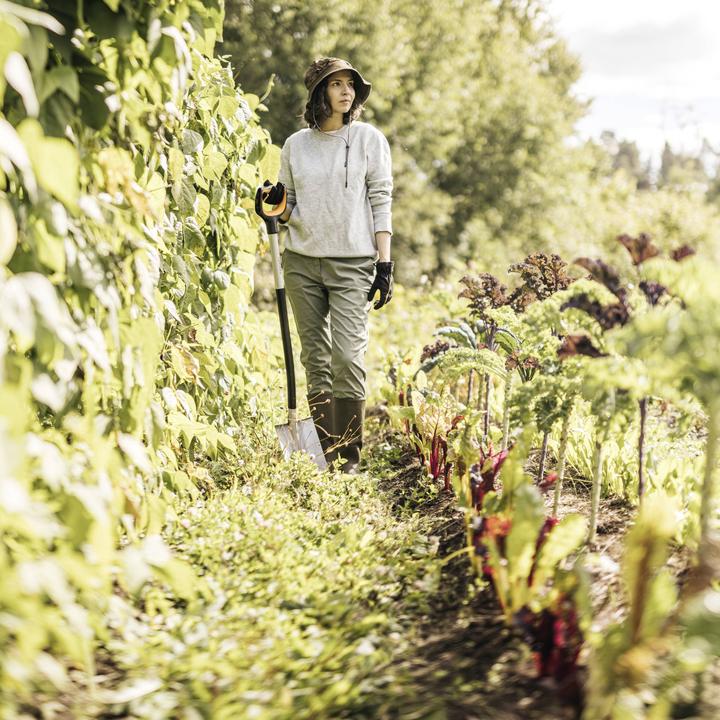 Produktbild Fiskars Xact Abgerundeter Spaten