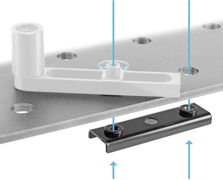 Produktbild Stahlwerk Variabler Anschlag Befestigungslösung für Schweisstische D22 Lochsystem (Metall)