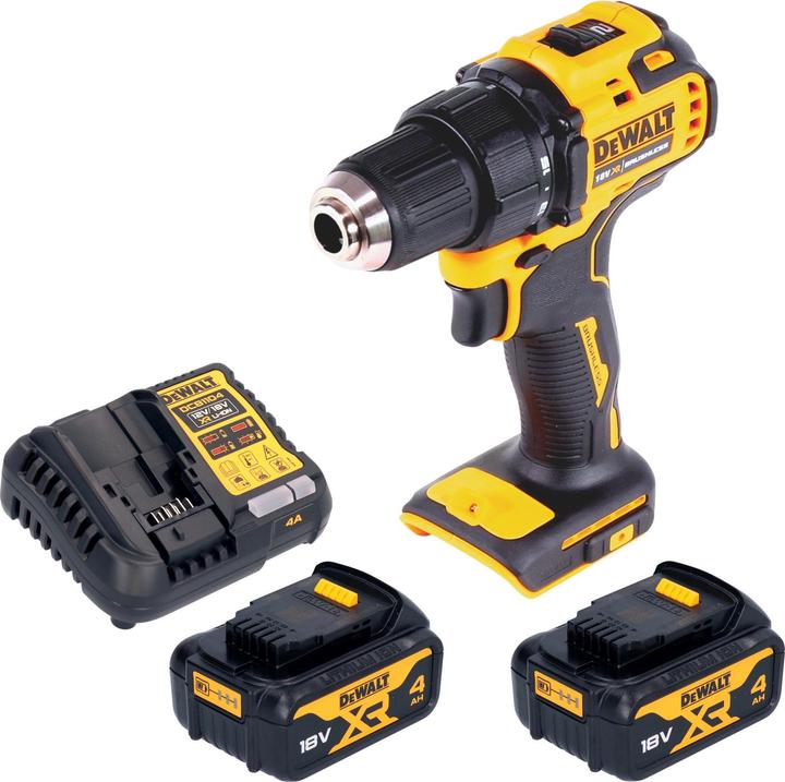 Produktbild DeWalt DCD 708 M2 Akku Bohrschrauber 18 V 65 Nm Brushless + 2x Akku 4,0 Ah + Ladegerät