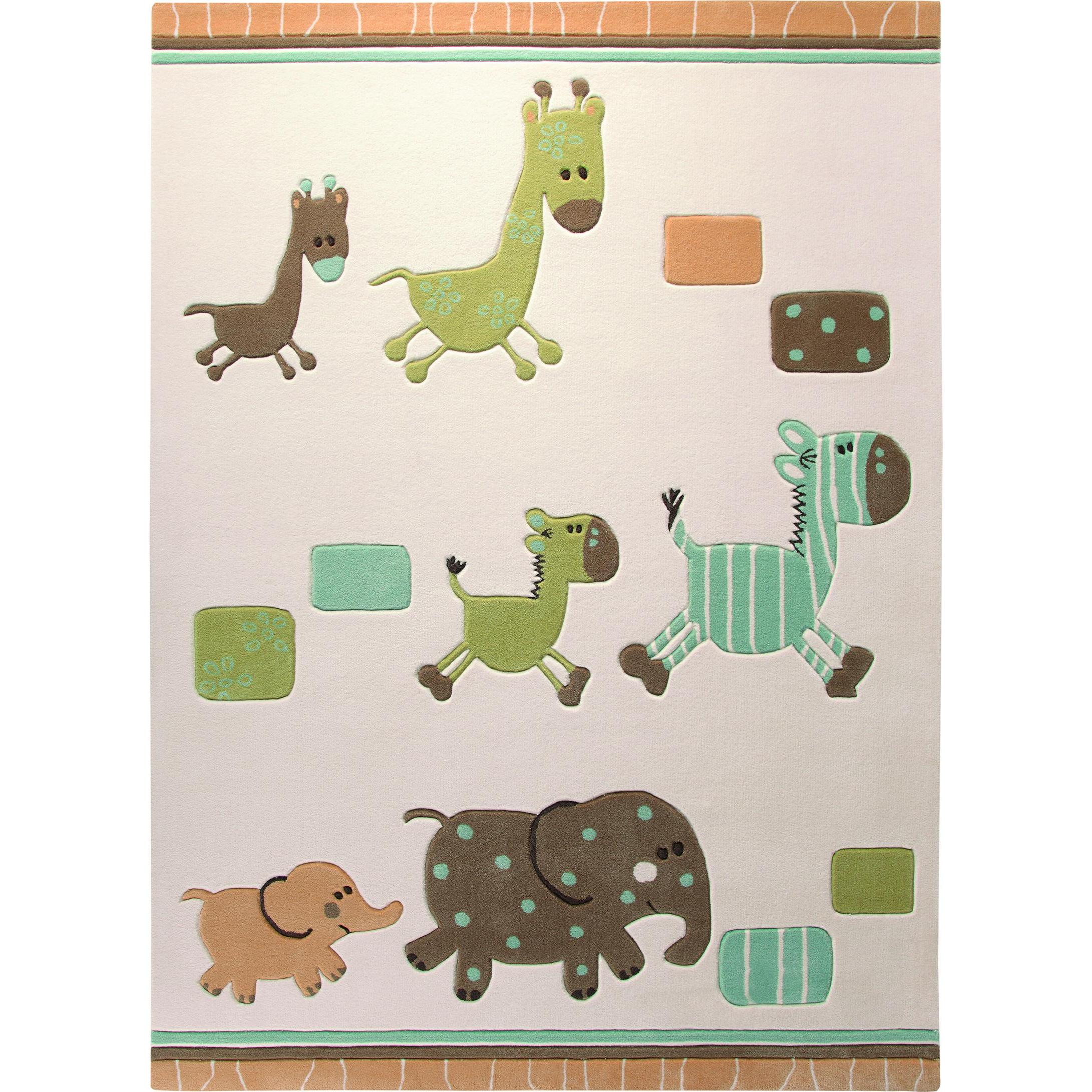 Esprit, Kinderteppich, Lucky Zoo (140 x 200 cm)