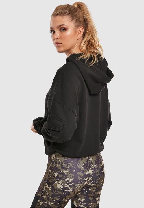 Immagine prodotto Urban Classics Felpa da lavoro corta da donna con cappuccio (5XL)