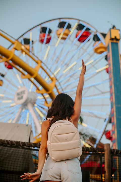 Actual product image Heys The Puffer -reppu, beige