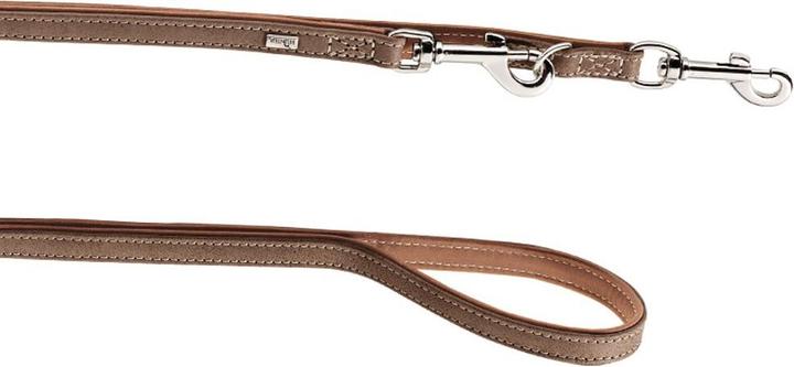 Image du produit Hunter Laisse de présentation en cuir Porto tabac/cognac long large (M, Chien, Sport canin)
