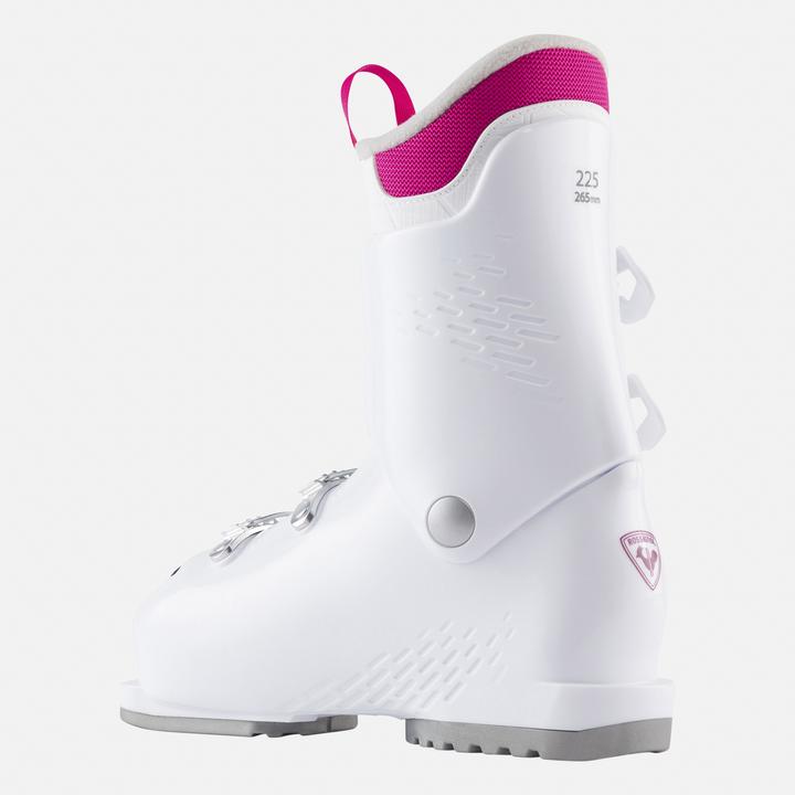 Actual product image Rossignol Chaussures de ski enfant Comp j4 (Junior) rose et blanche-37.5 (23.5)