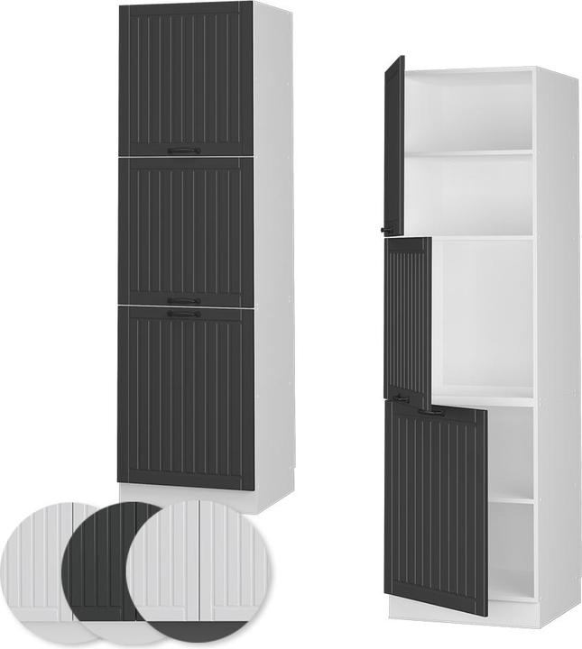 Produktbild Vicco Herdumbauschrank Fame-Line (60 x 58 x 206.80 cm)