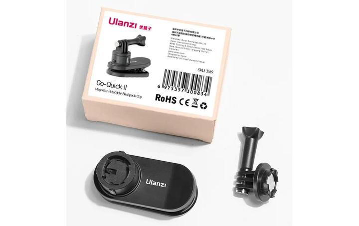 Immagine prodotto Ulanzi Go Quick II Magnetic Backpack Clip (Vari)