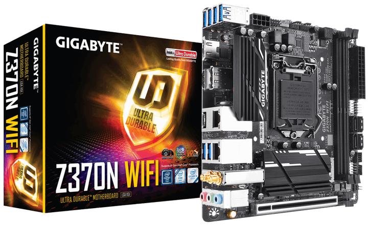 Actual product image Gigabyte Z370n-Wifi (LGA 1151, Intel Z370, Mini-ITX)