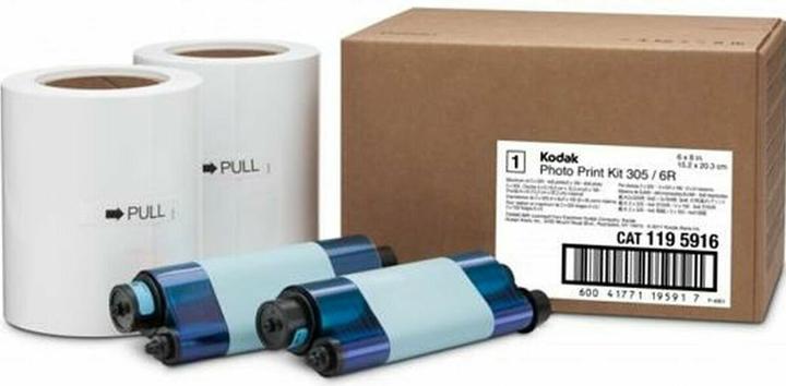 Kodak Fotopapierrolle Weiss (2 Stück)