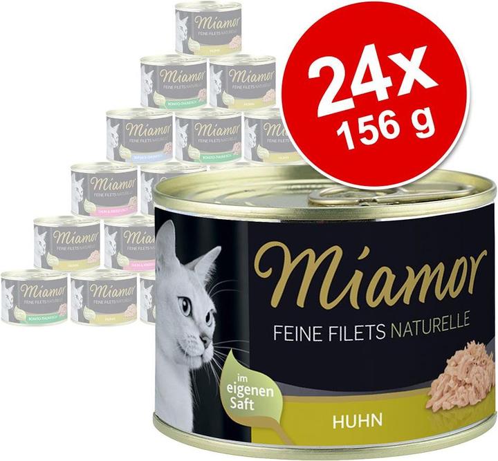 Produktbild Miamor Feine Filets Naturelle (Adult, 1 Stk., 156 g)