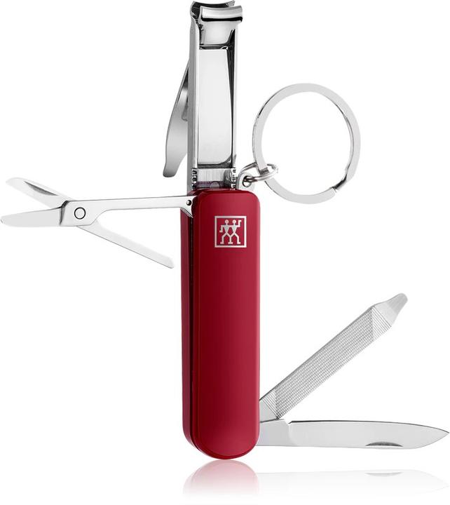 Actual product image Zwilling Multi-Tool w. Keychain, red, 57 mm