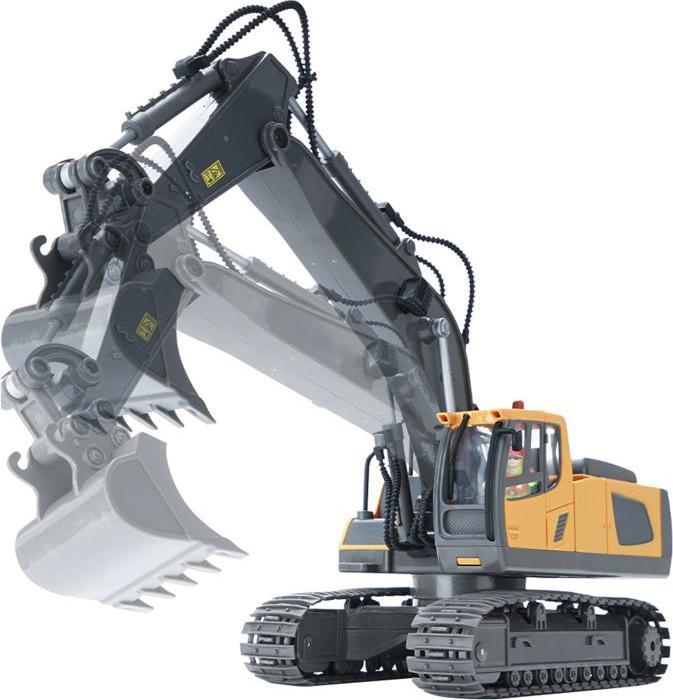 Image du produit Hermex Pelleteuse jouet télécommandée Pelle à chenilles Modèle réduit