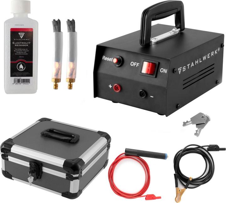 Actual product image Stahlwerk SRG-300 Pro weld seam cleaning device for electrolytic cleaning