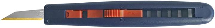Actual product image Magni Lutz blade holder KLHA 100 (with button + TIN scalpel blade, made of ABS plastic, length 155 mm