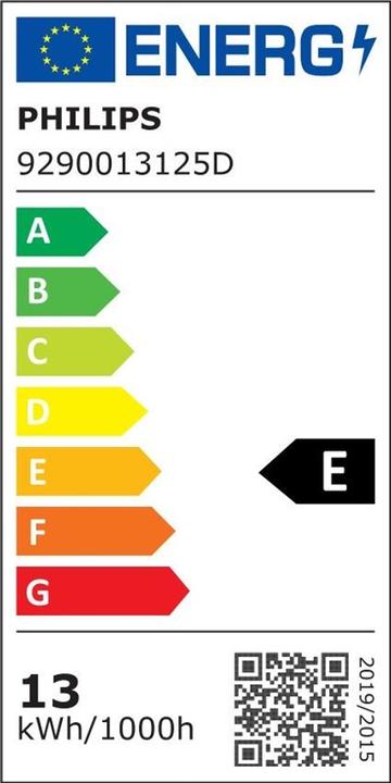 Energy Label Philips LED lamp (E27, 12.50 W, 1521 lm, 1 x, E)