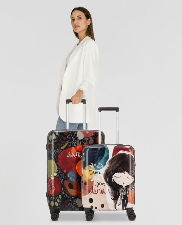 Produktbild Anekke Viaje 4 Rollen Kofferset 2-teilig mit Dehnfalte (91 l)
