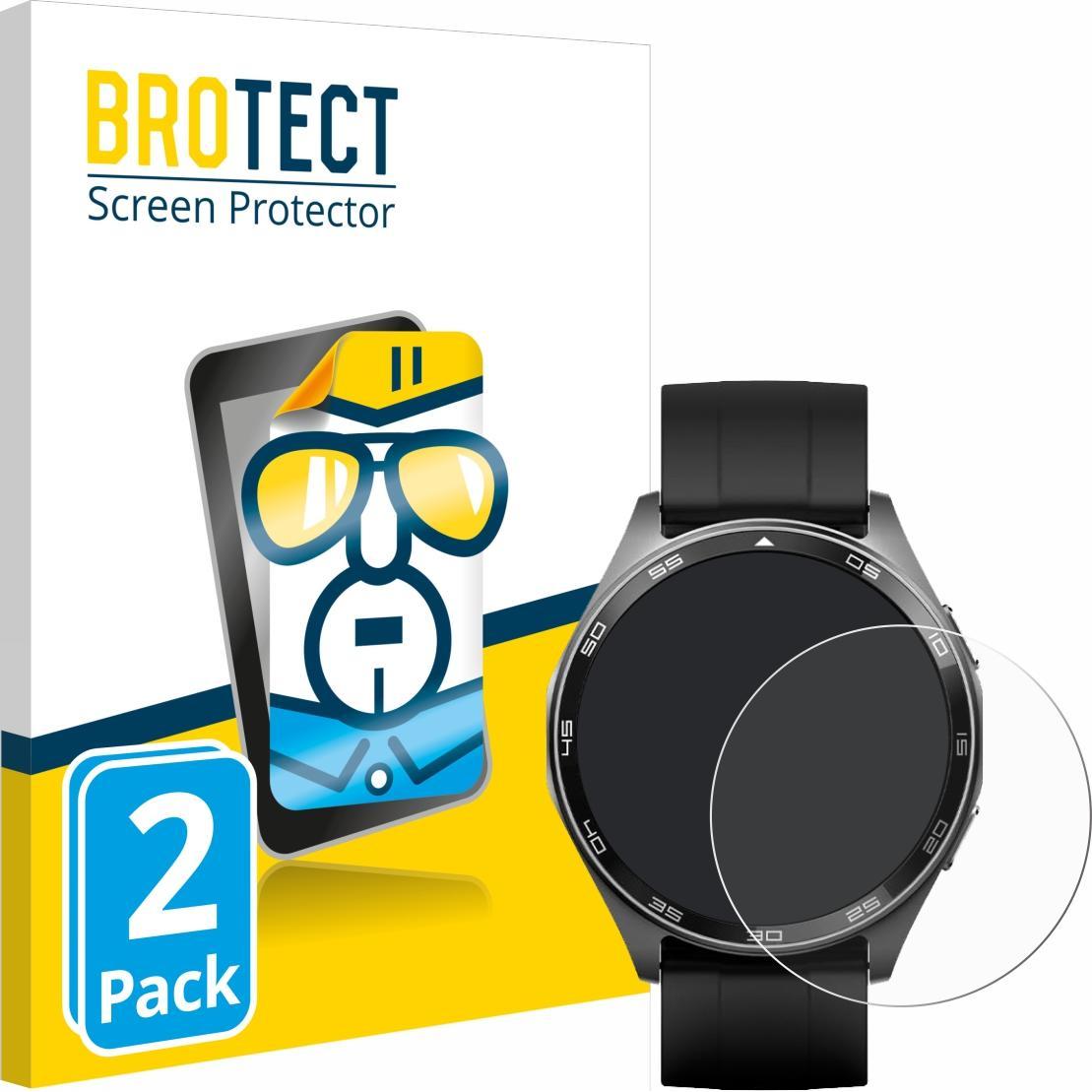 BROTECT Schutzfolie Displayschutz Displayschutzfolie Folie Klar Transparent, Smartwatch Schutzfolie, Transparent
