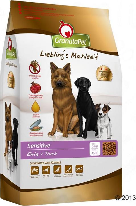 Produktbild Granatapet Liebling's Mahlzeit Adult Sensitive Ente (Adult, 1 Stk., 10000 g)
