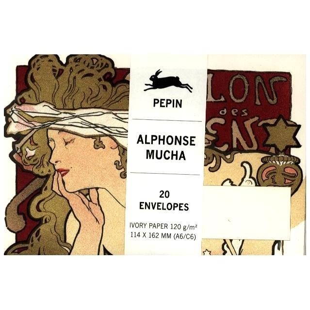 The Pepin Press, Briefumschlag, Roojen:Alphonse Mucha (20 x)