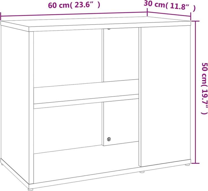 Produktbild vidaXL Atreus (60 x 30 x 50 cm)
