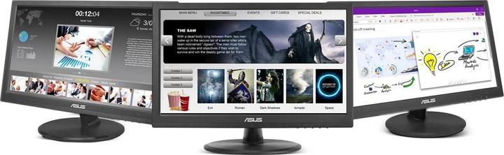 Produktbild ASUS Touch VT169HE 39.6cm (16:9) FHD HDMI (1920 x 1080 Pixel, 15.60")