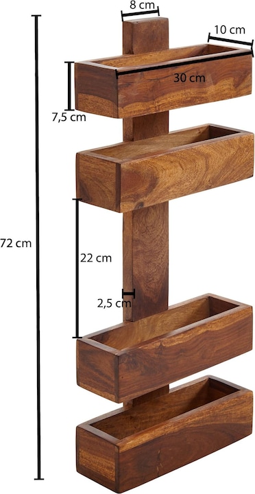 Produktbild Wohnling Mumbai (30 x 10 x 72 cm)