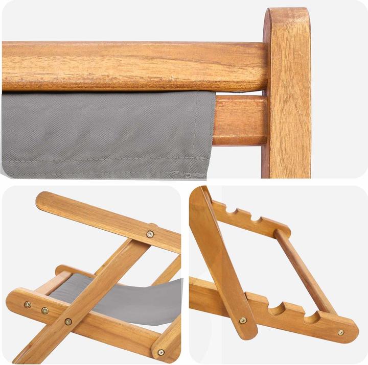 Immagine prodotto vidaXL Liegestuhl (107 cm)