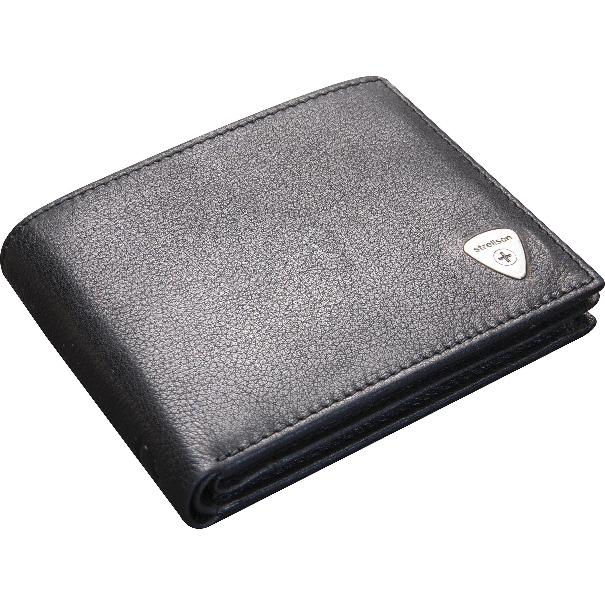 Thumbnail - Strellson, Herren, Portemonnaie, Geldbörse Elegant, Schwarz