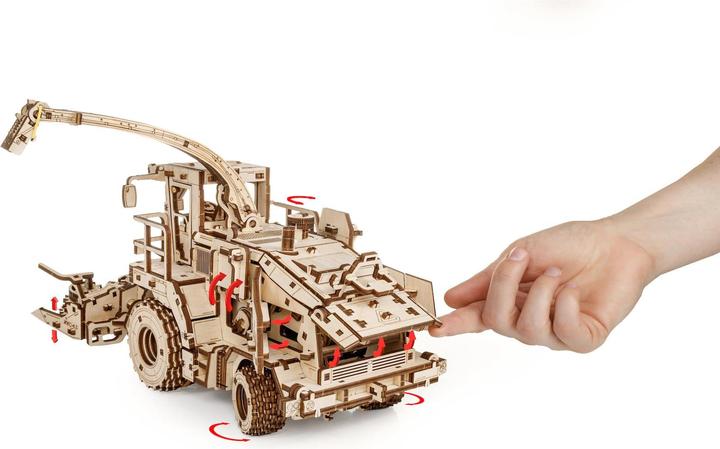 Image du produit Eco Wood Art Moissonneuse-batteuse FS80 - Kit de construction en bois 3D