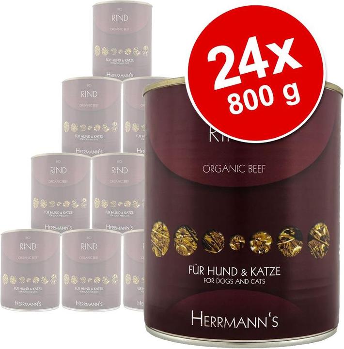 Produktbild Herrmanns Hundefutter nass